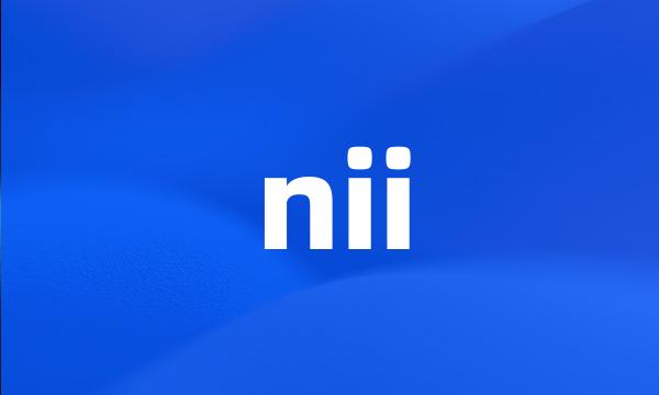 nii