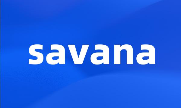 savana