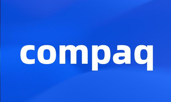 compaq