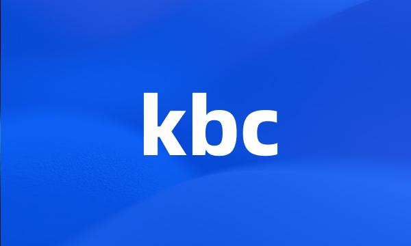 kbc