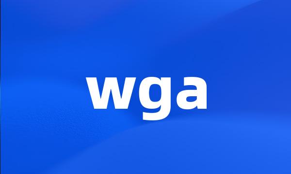 wga