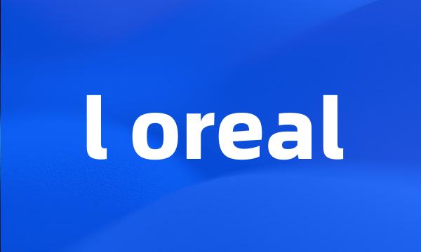 l oreal