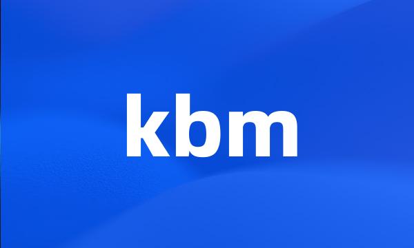 kbm