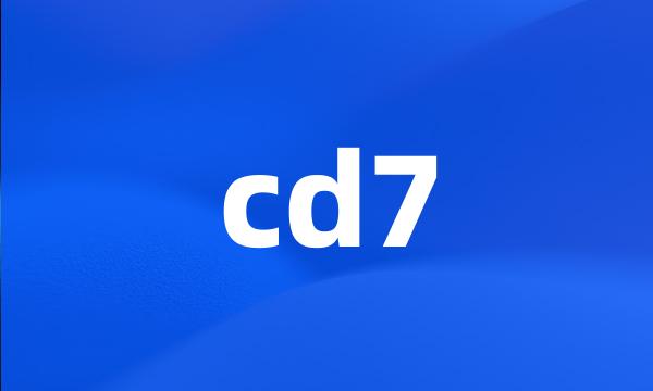 cd7