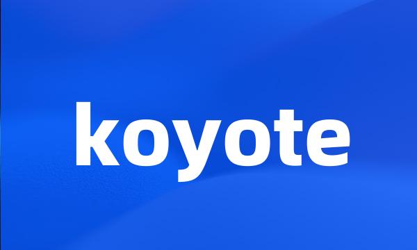 koyote