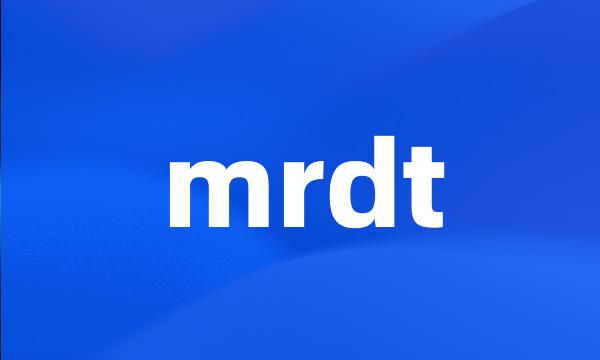 mrdt