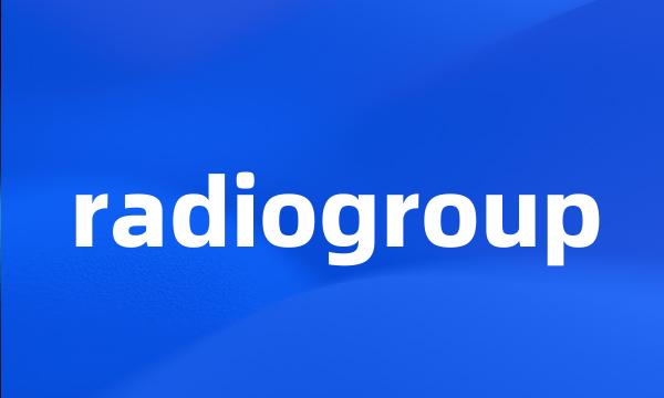 radiogroup