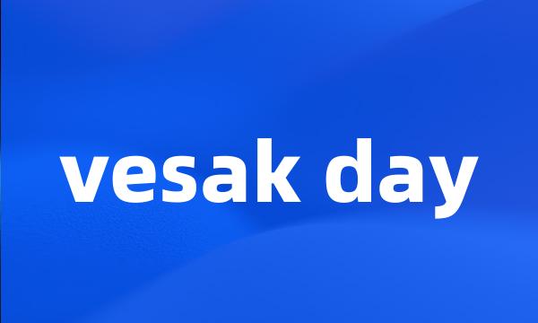 vesak day