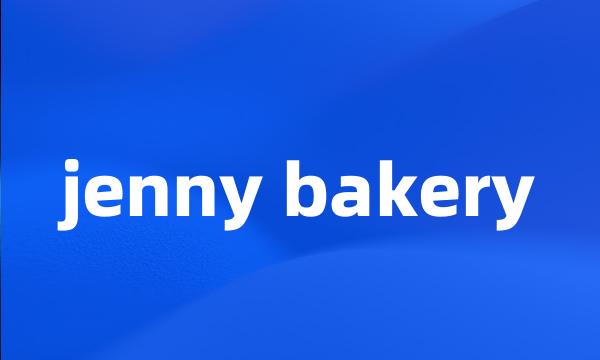 jenny bakery