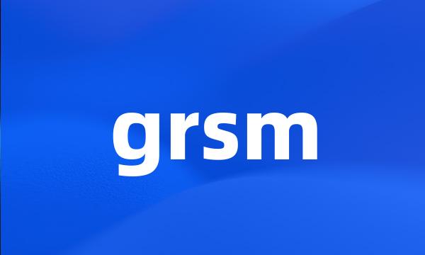 grsm