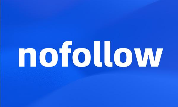 nofollow