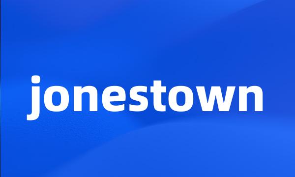 jonestown