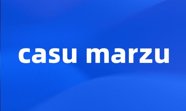 casu marzu