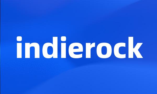 indierock