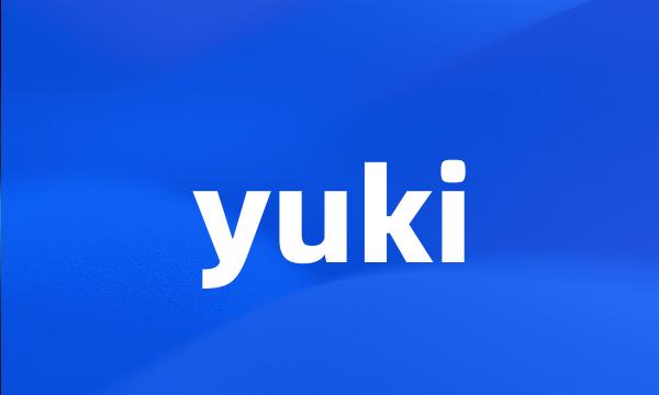 yuki