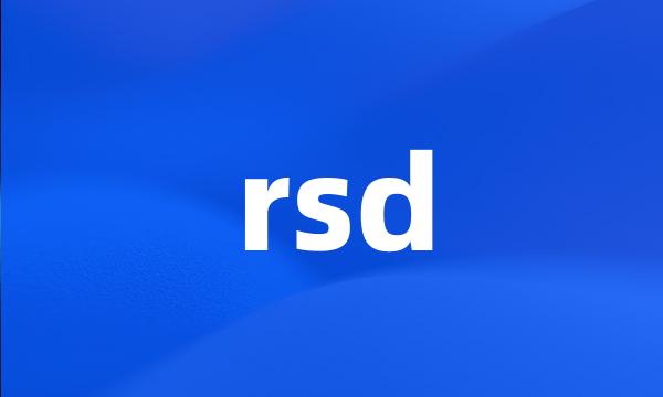 rsd