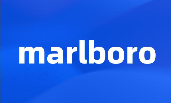 marlboro