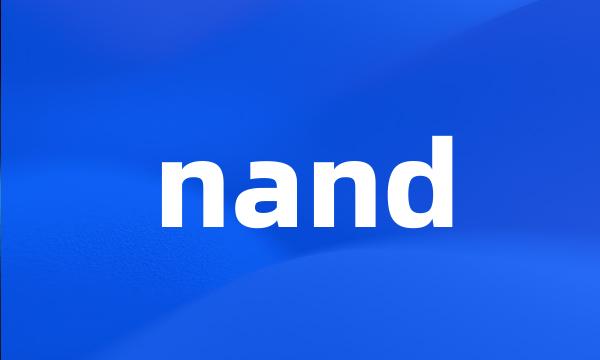 nand