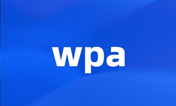 wpa