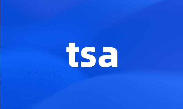 tsa