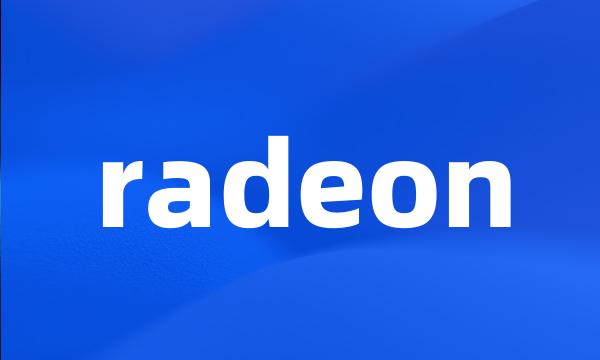 radeon