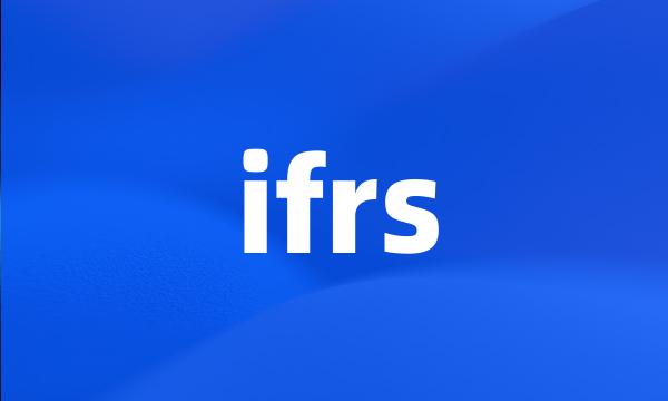 ifrs