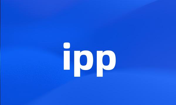 ipp