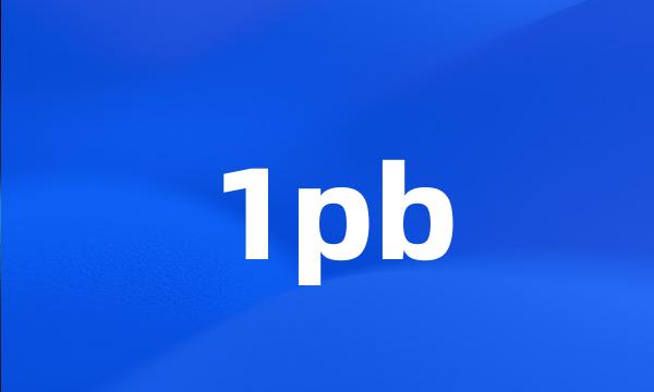 1pb