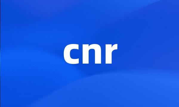 cnr