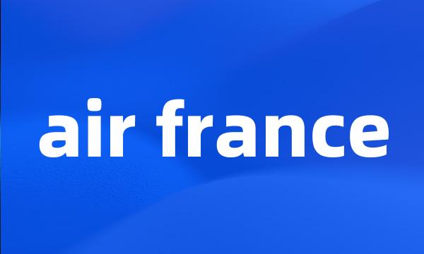 air france