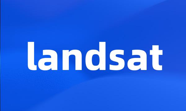 landsat