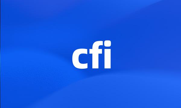 cfi