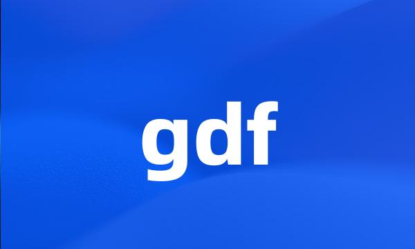 gdf