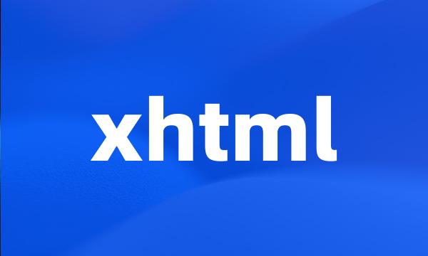 xhtml