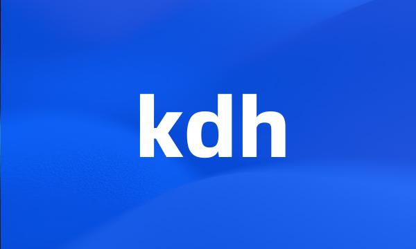 kdh