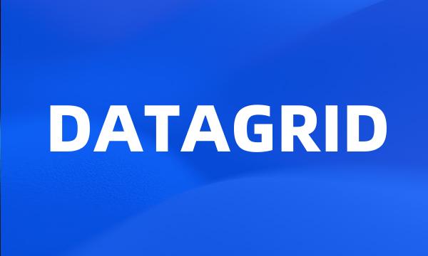 DATAGRID