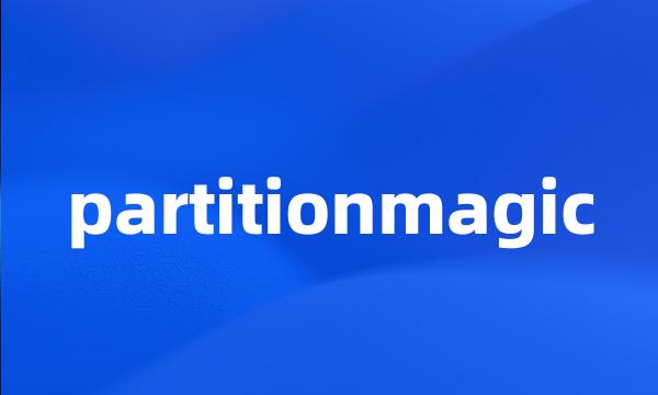 partitionmagic