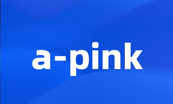 a-pink