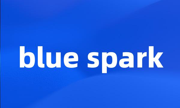 blue spark