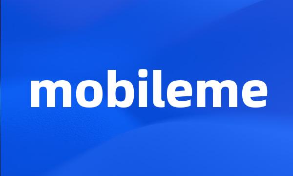 mobileme