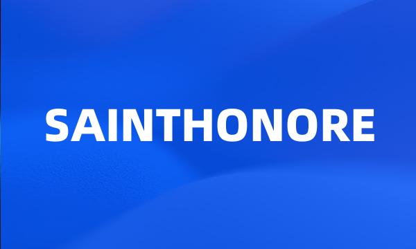 SAINTHONORE