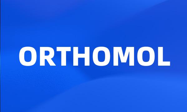 ORTHOMOL