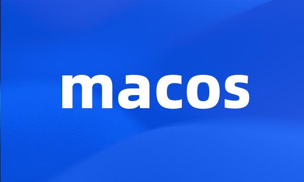 macos