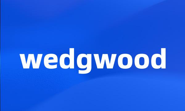 wedgwood