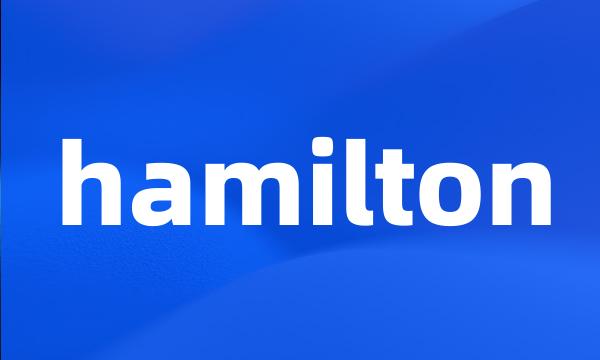 hamilton