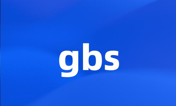 gbs