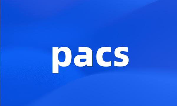 pacs