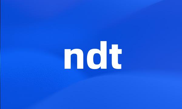 ndt