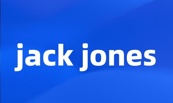 jack jones