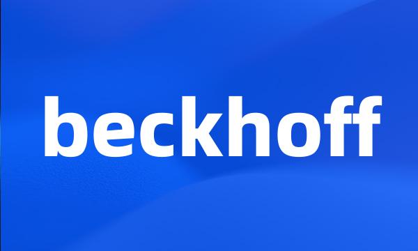 beckhoff